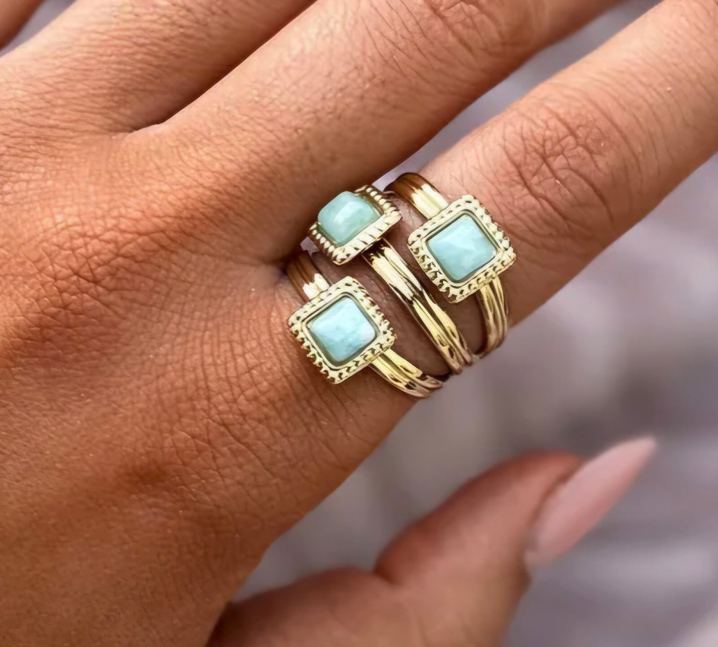 Bague Élégance Azur