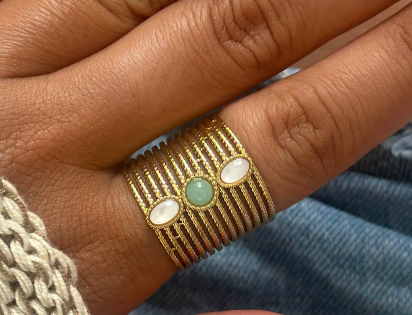 Bague Soleil Éclatant