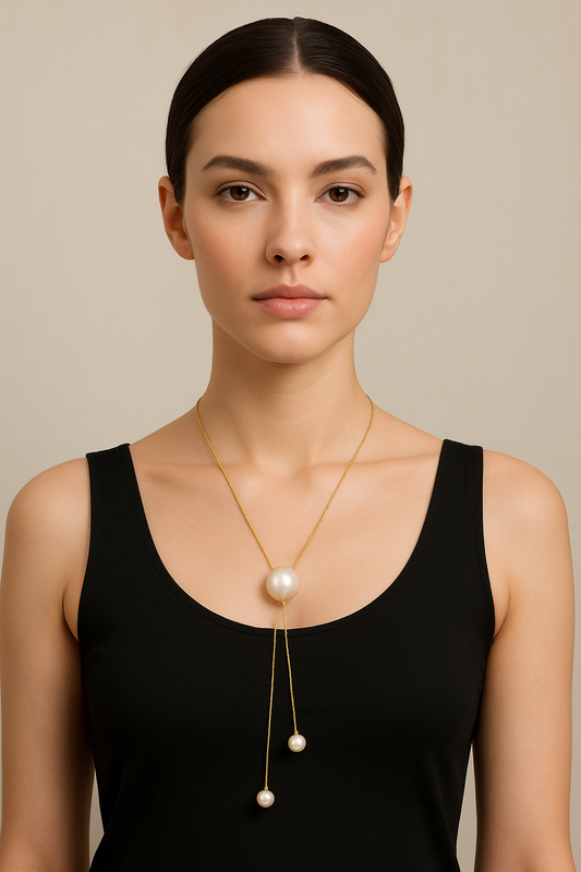 Collier Trinité Perlée