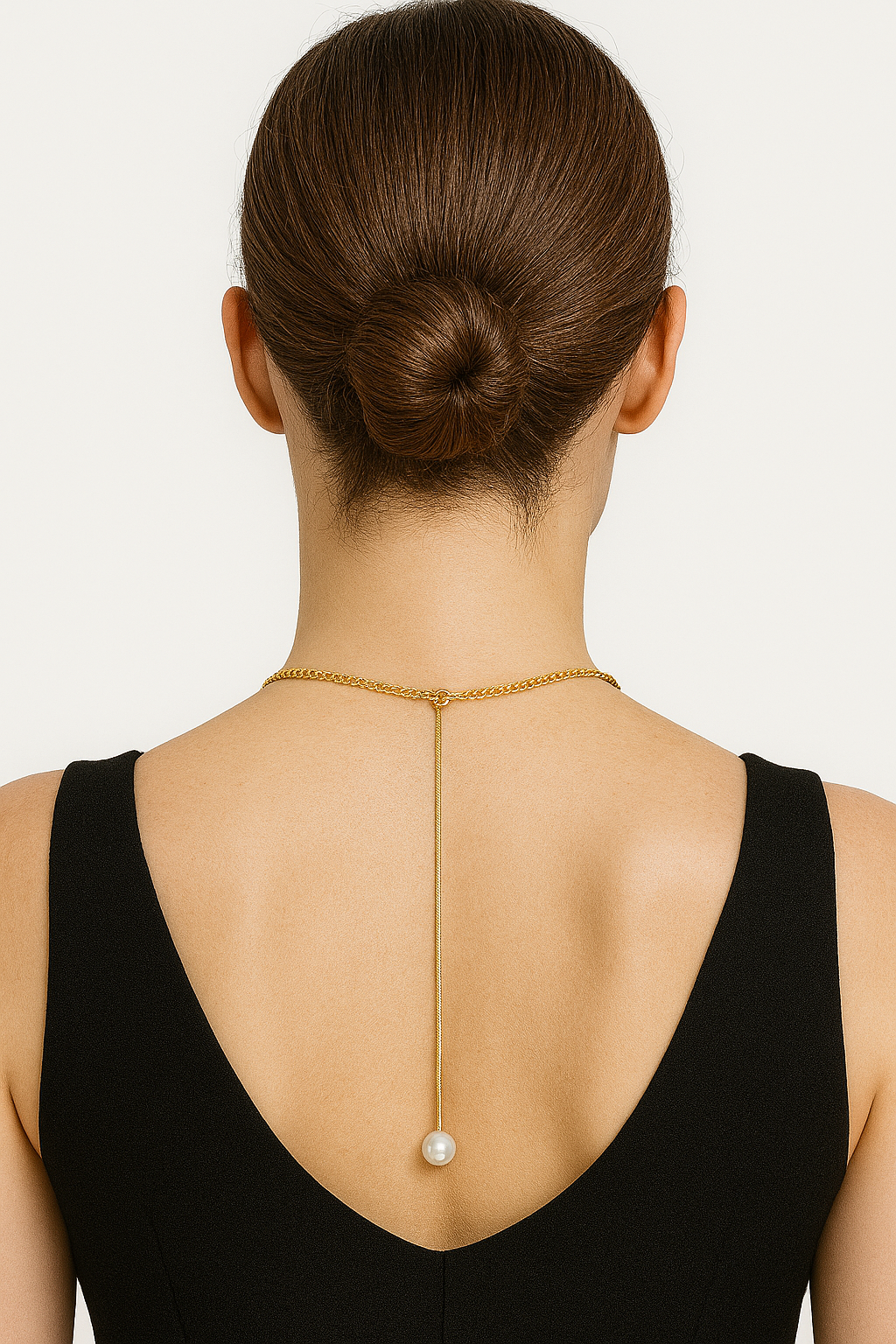 Collier Dos de Perle
