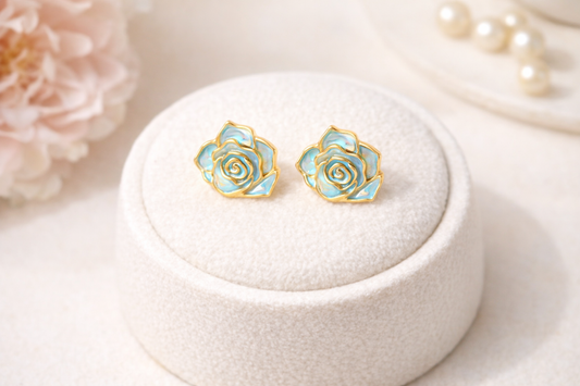Boucles Rose Azur